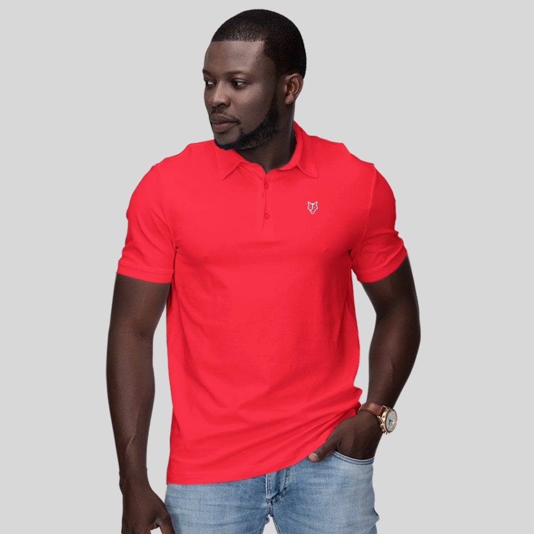 Polo Neck T Shirt