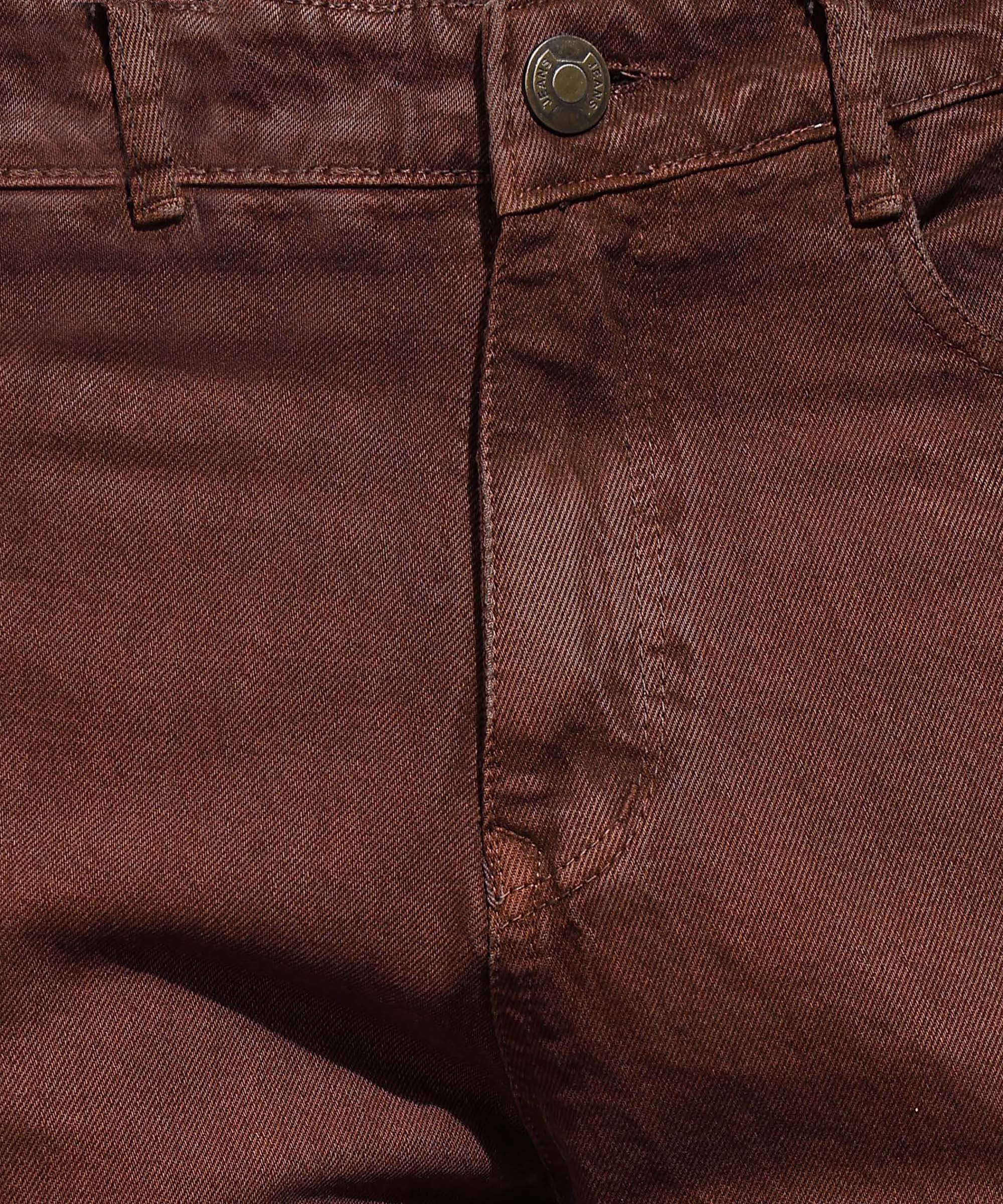 Bwolves Cosmic Brown Baggy Fit Jeans - 6 Pocket Design