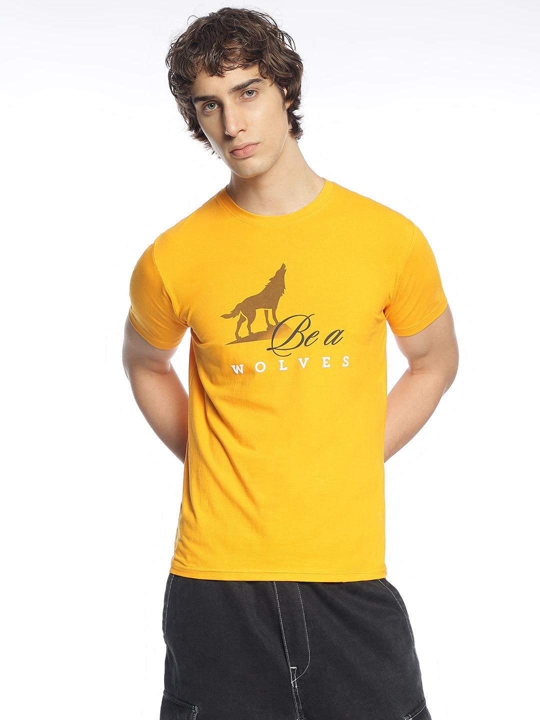 BWolves "Be a Wolf" Cotton Lycra Tshirt