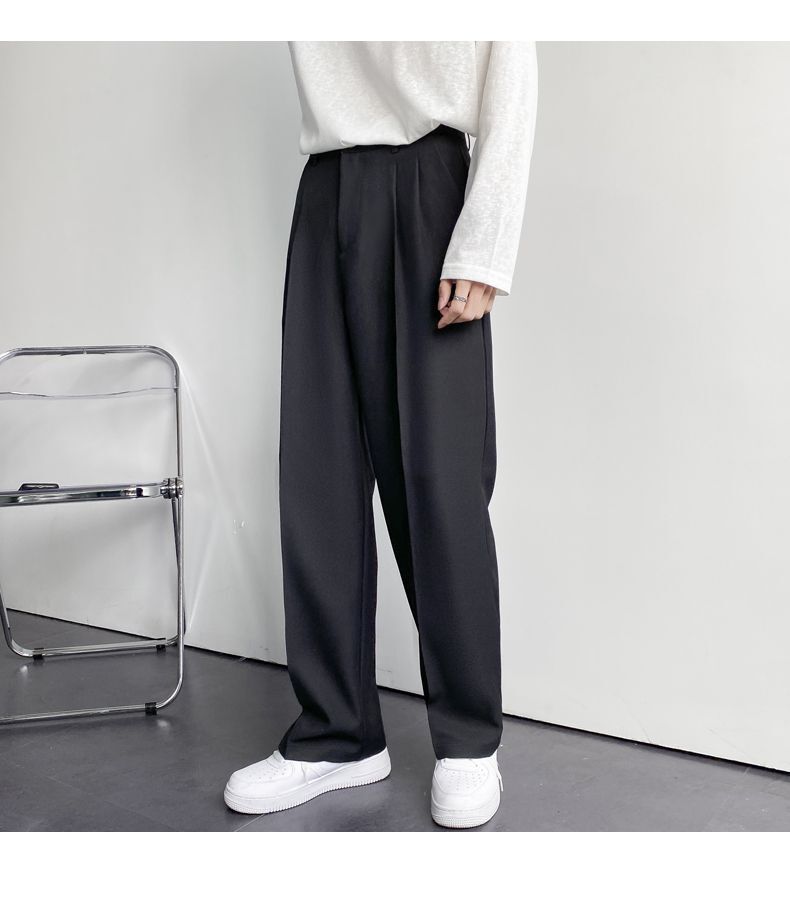 Korean Baggy Loose Fit Pants For Men - Bwolves