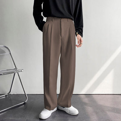 Korean Baggy Loose Fit Pants For Men - Bwolves