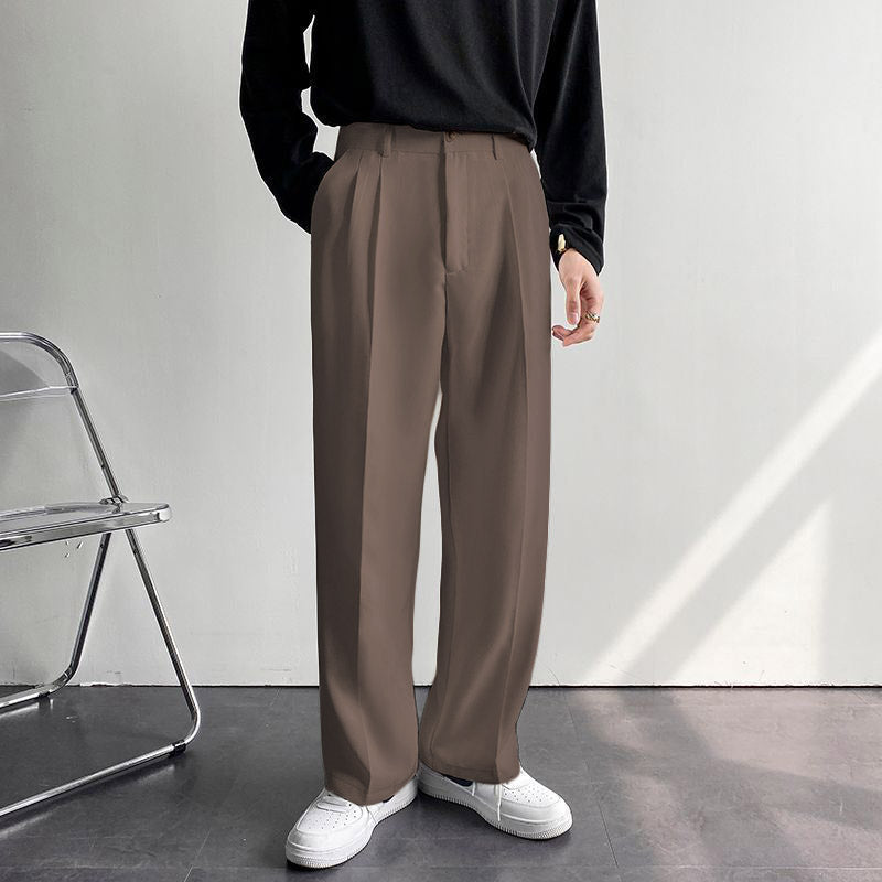 Korean Baggy Loose Fit Pants For Men - Bwolves