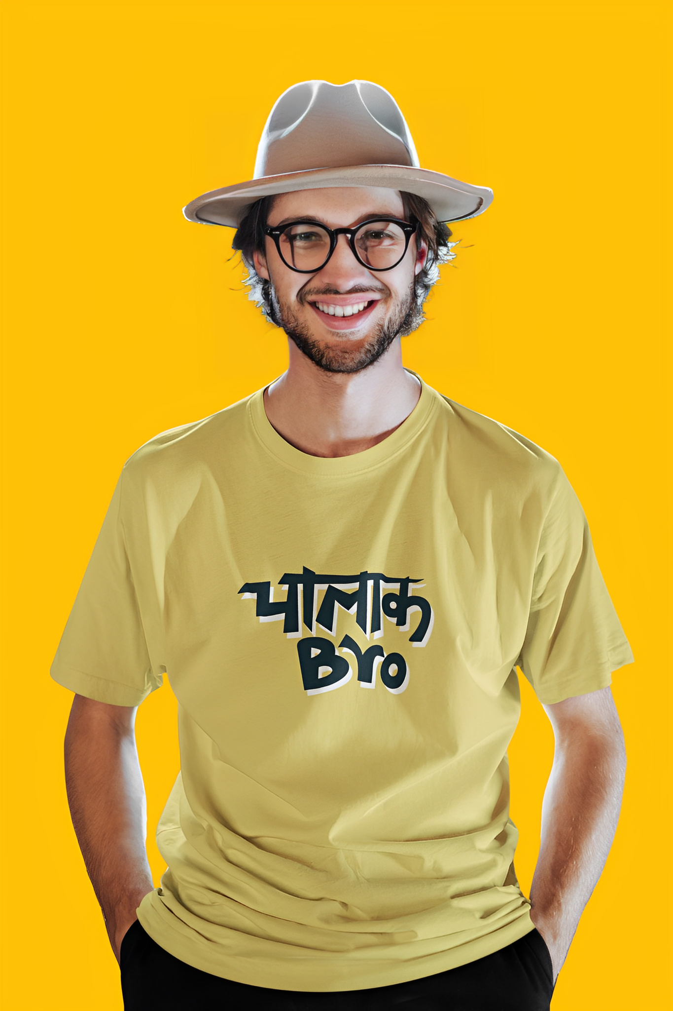 चालक Bro Oversize Cotton Tshirt by Bwolves