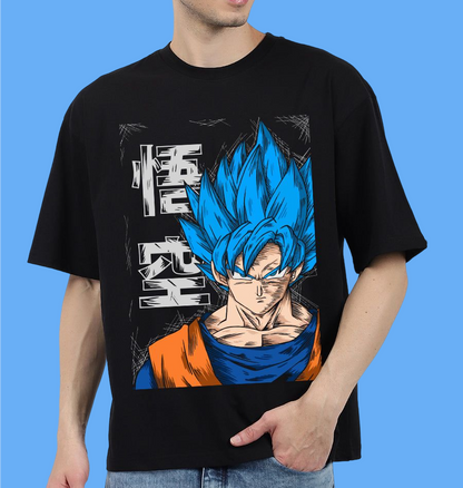 Bwolves: Warrior Spirit - Goku Front Print Men&