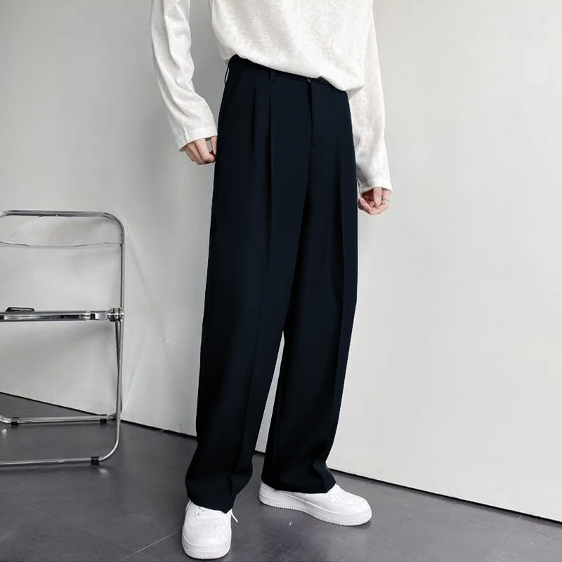 ALVIN# Korean High Quality Casual Formal Trousers Slacks Ankle Cut For Men  | Lazada PH