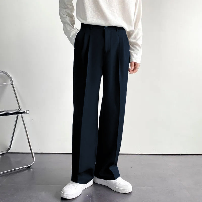 Korean Baggy Loose Fit Pants For Men - Bwolves