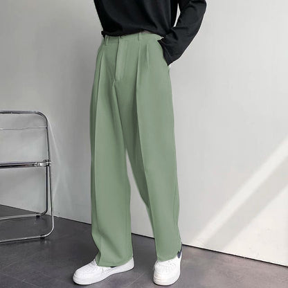 Korean Baggy Loose Fit Pants For Men - Bwolves